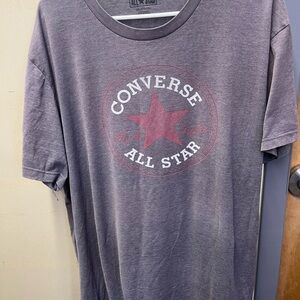 Converse Men's Heather Gray Star Tee in excellent preloved condition 2X